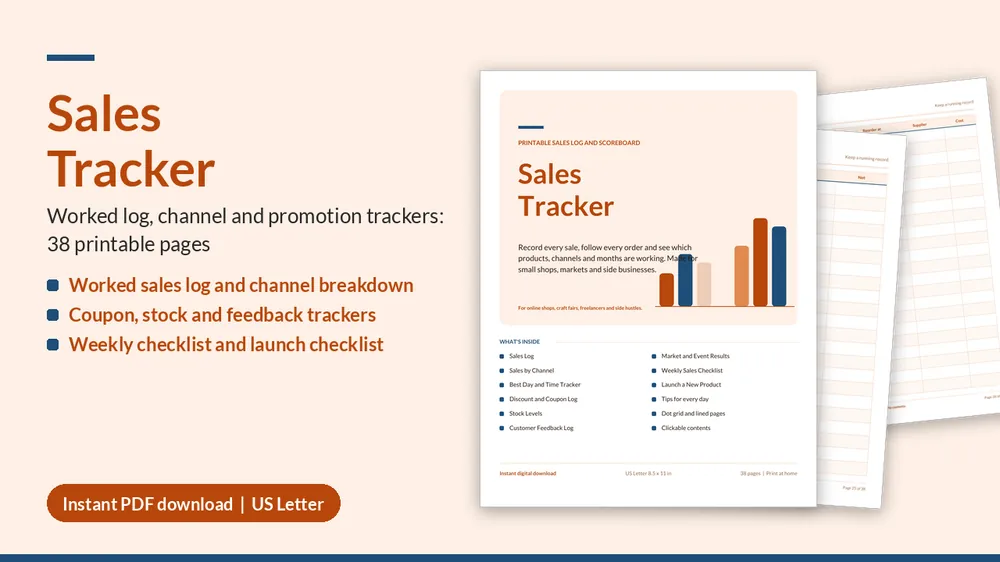 Cover of Sales Tracker