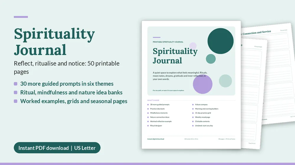 Cover of Spirituality Journal