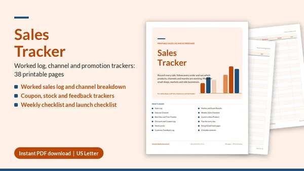 Cover of Sales Tracker